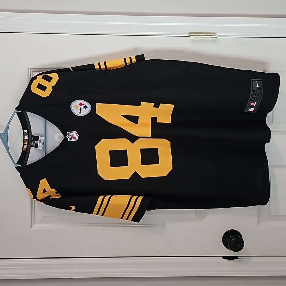 NFL Brown Steelers 84 Jersey Size XXL